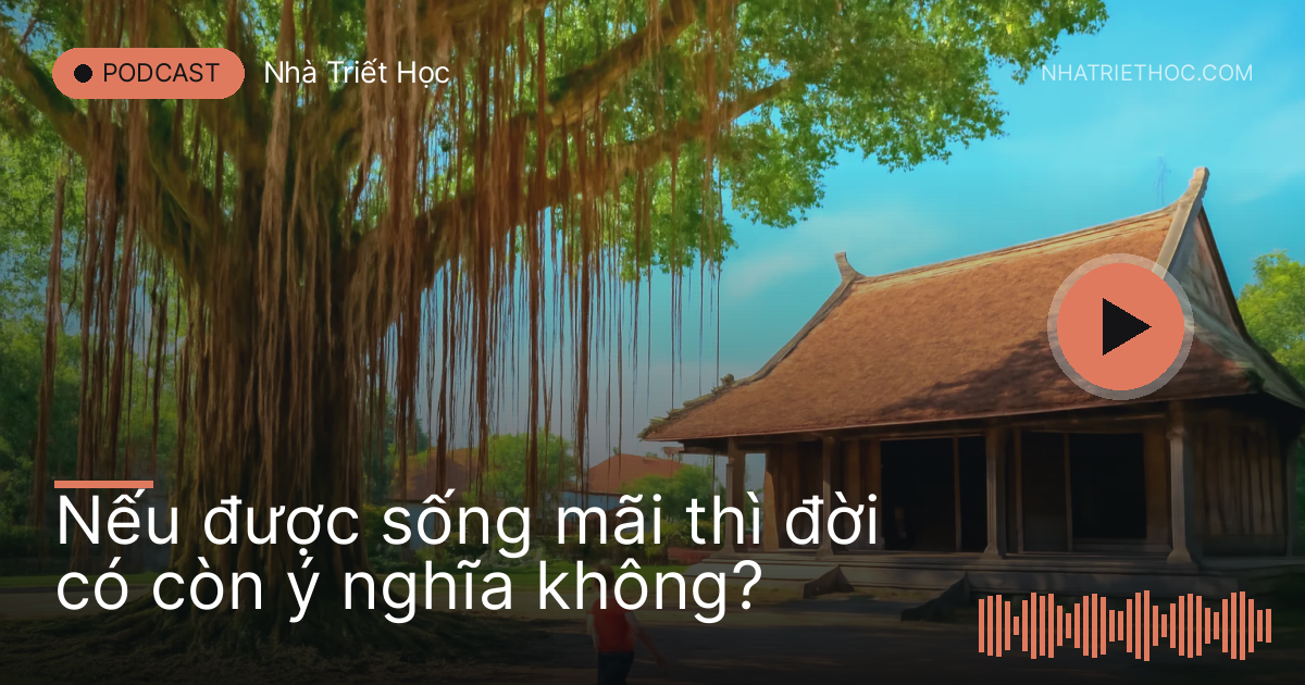 Cây đa cổ thụ bên đình làng, đứa trẻ chơi dưới gốc