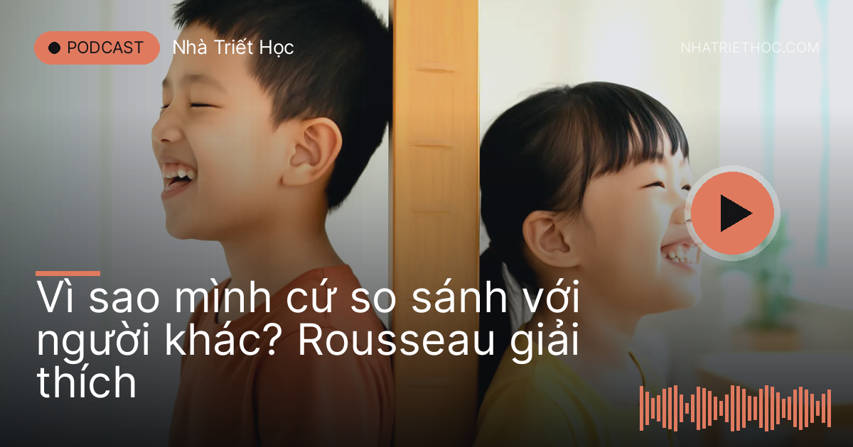 Hai bạn nhỏ đứng đo chiều cao cạnh khung cửa gỗ